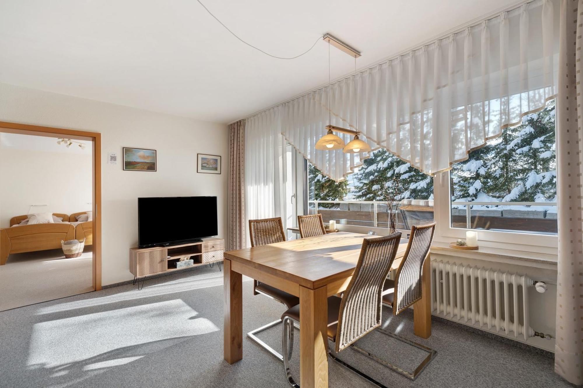 2 Zimmer Wohnung, Mit Sonnenterasse Шёнвальд Экстерьер фото