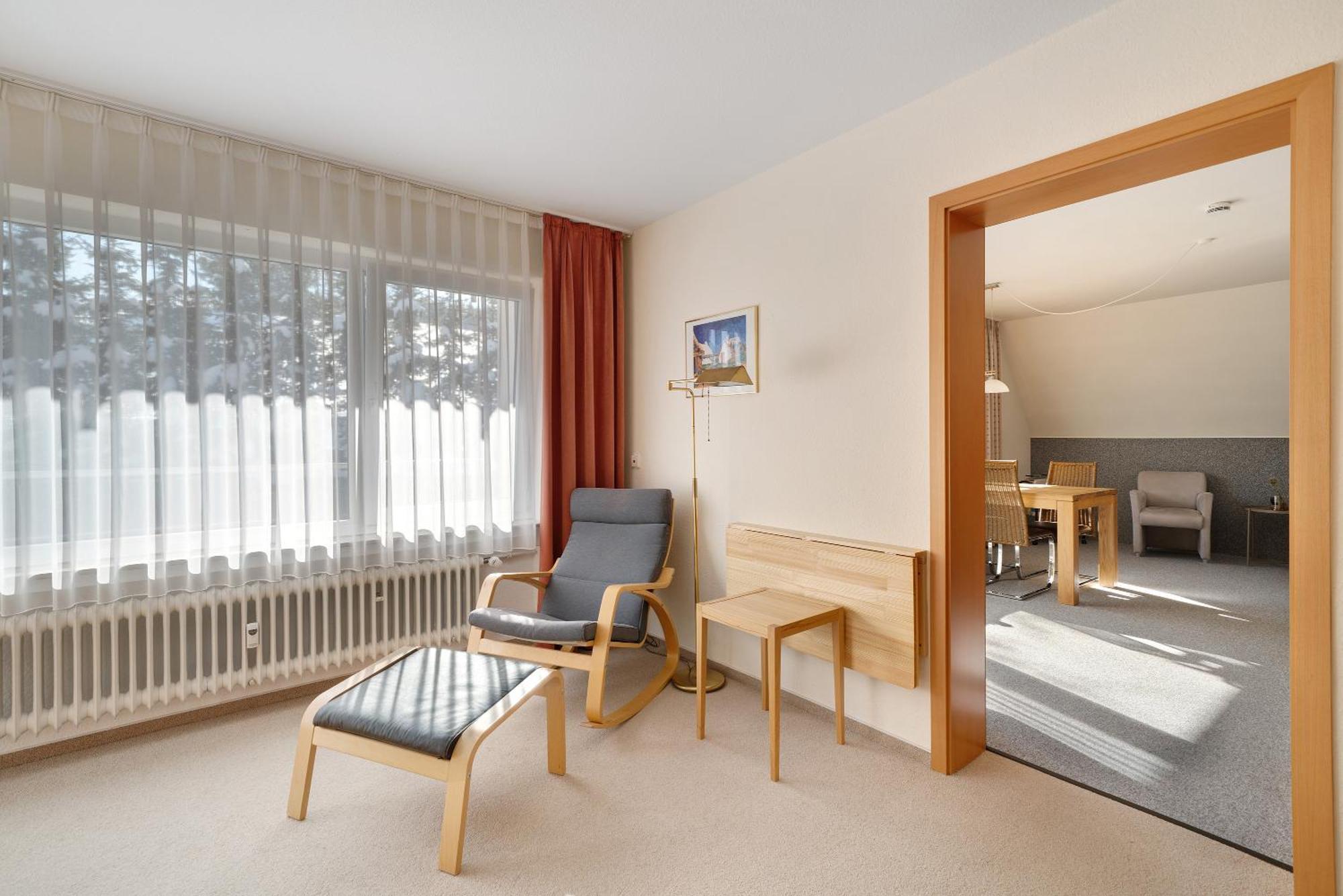 2 Zimmer Wohnung, Mit Sonnenterasse Шёнвальд Экстерьер фото